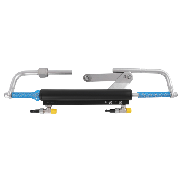 Kit de Dirección Hidráulica Fueraborda, Mecanismo de Dirección Hidráulica de 90 HP para Embarcaciones Marinas con Bomba de Control, Kit de Dirección Hidráulica para Embarcaciones