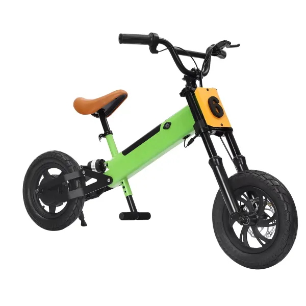 Bicicleta eléctrica para niños de 5 a 12 años, motocicleta eléctrica de 24 V y 200 W de equilibrio, con neumático inflable de 12 pulgadas Bicicleta eléctrica para niños de 5 a 12 años, motocicleta eléctrica de 24 V y 200 W de equilibrio, con neumático inflable de 12 pulgadas