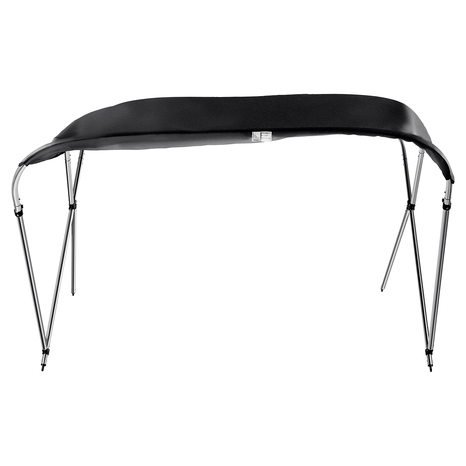 Cubierta superior para maletero de 3 proas, cubierta superior Oxford 600D para barco, negro, 73-78 pulgadas