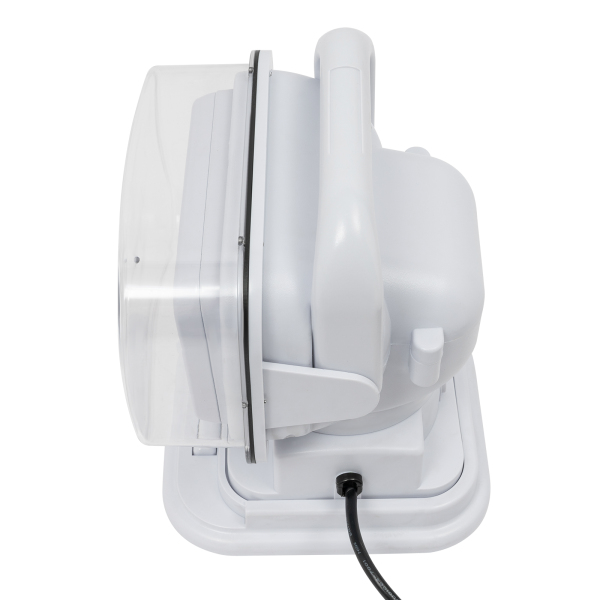 50W Foco de búsqueda giratorio con control remoto inalámbrico, 8000 LM, LED, 18,5 x 15 x 23 cm, blanco 50W Foco de búsqueda giratorio con control remoto inalámbrico, 8000 LM, LED, 18,5 x 15 x 23 cm, blanco