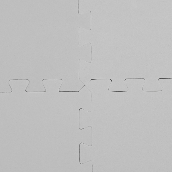 Alfombrilla de baño con aislamiento de EVA redondo, para piscina al aire libre, 196 cm x 12 mm, color gris