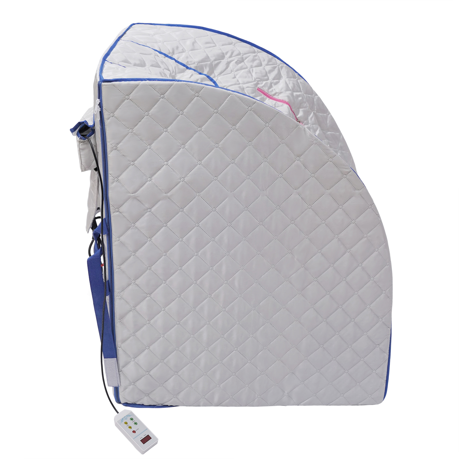 750W Calentador portátil de Sauna por infrarrojos caja de Sauna de vapor plegable calentador de Sauna seco para Spa