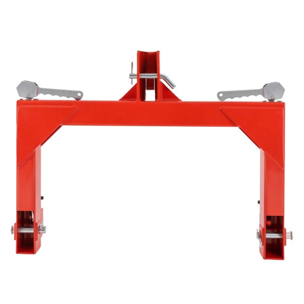 Enganche rápido de 3 puntos para tractores, con capacidad de elevación de 4000 LBS, perno ajustable a 5 niveles