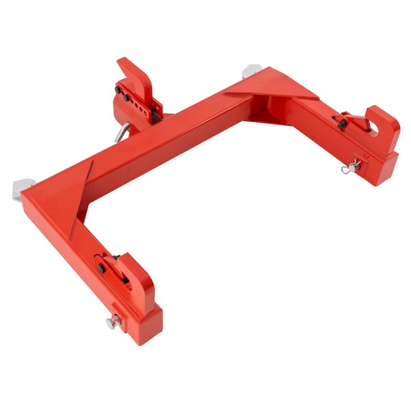 Enganche rápido de 3 puntos para tractores, con capacidad de elevación de 4000 LBS, perno ajustable a 5 niveles