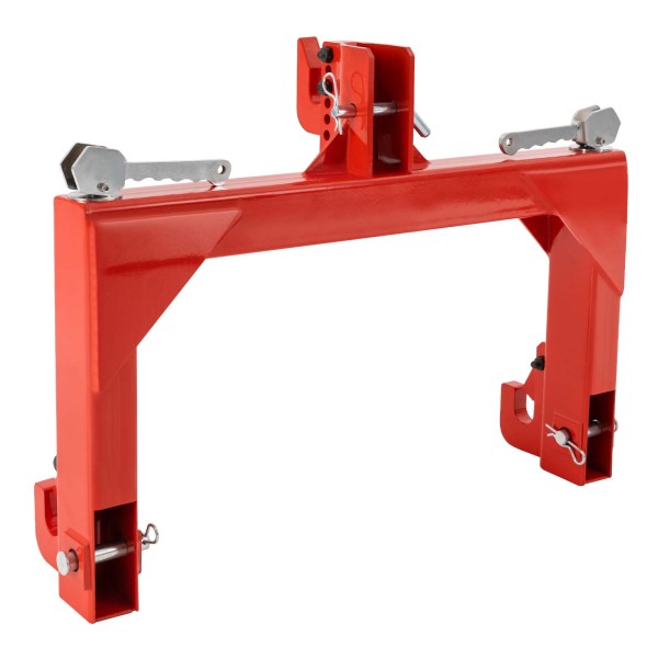 Enganche rápido de 3 puntos para tractores, con capacidad de elevación de 4000 LBS, perno ajustable a 5 niveles Enganche rápido de 3 puntos para tractores, con capacidad de elevación de 4000 LBS, perno ajustable a 5 niveles