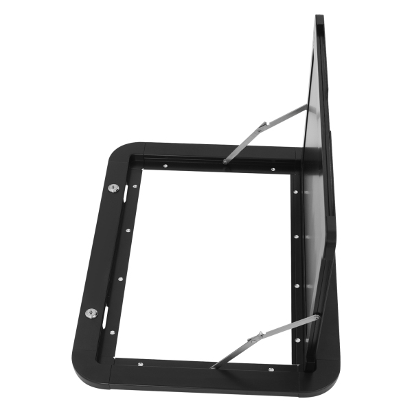 Mesa de picnic plegable de aluminio para autocaravanas - Negra Mesa de picnic plegable de aluminio para autocaravanas - Negra
