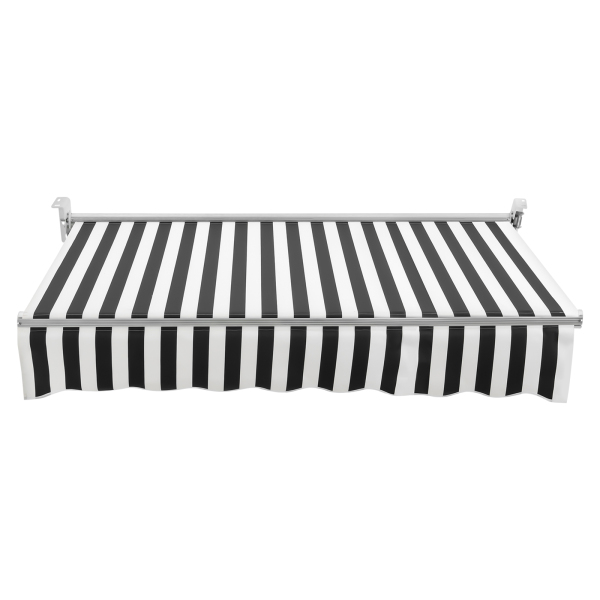 Toldo retráctil manual, Toldo para puertas y ventanas con manivela, Parasol para exteriores, Excelente rendimiento, 2*1,5 m