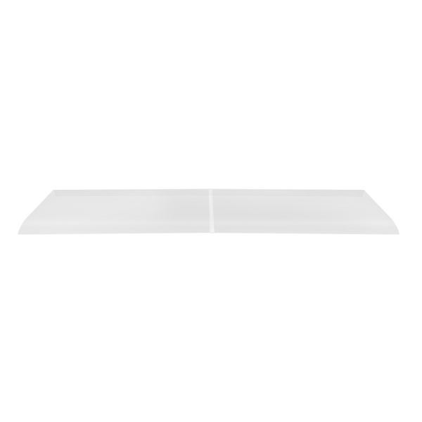Marquesina transparente para exterior de 50 x 200 cm para instalación en fachada Marquesina transparente para exterior de 50 x 200 cm para instalación en fachada
