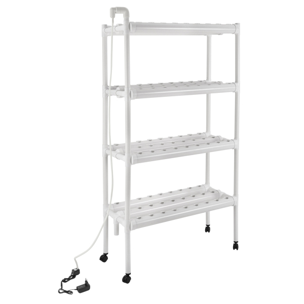 Kit de cultivo hidropónico, equipo de plantación hidropónica, 89*36*144cm sistema de cultivo hidropónico con cestas de cultivo