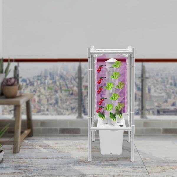Kit de cultivo hidropónico vertical, kit de cultivo hidropónico, kit de germinación de maceta vertical