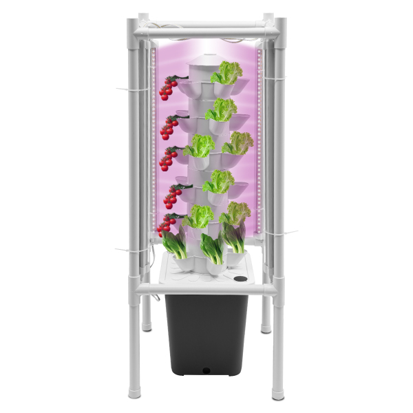 Kit de cultivo hidropónico vertical, kit de cultivo hidropónico, kit de germinación de macetas verticales
