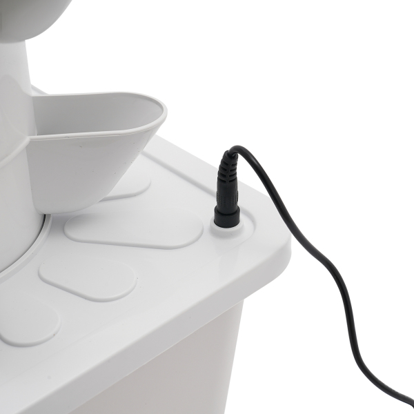 Kit de Cultivo Vertical Hidropónico de 30 Hoyos - Tanque de Agua Blanco