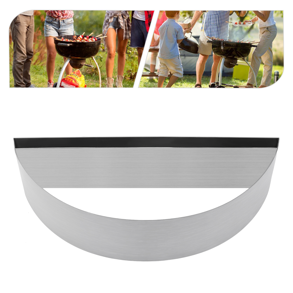 Soporte para briquetas de carbón, Cesta de carbón, Soporte para cestas de carbón, Gran Capacidad, Cocción húmeda, Plata