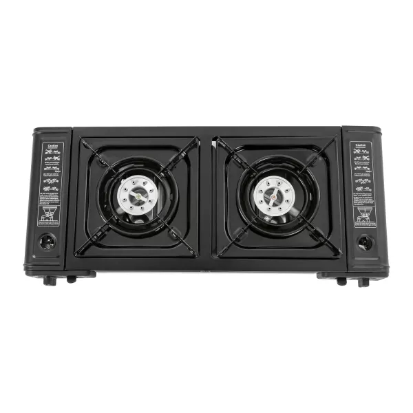 Estufa de camping de butano, portátil, quemador de camping de encendido automático GLP para RV, apartamentos, al aire libre, 64*27.8*8cm Estufa de camping de butano, portátil, quemador de camping de encendido automático GLP para RV, apartamentos, al aire libre, 64*27.8*8cm