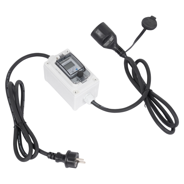 16A HRDQ-01 H07RN-F 3*1.5mm² Medidor de electricidad digital portátil, medidor de electricidad LED digital, medidor de pantalla LED digital