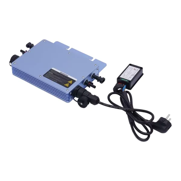 Inversor de corriente WVC-600W LCD Grid Tie Micro Inversor, resistente al agua, IP65, panel solar, central de balcón, MPPT, sistema fotovoltaico
