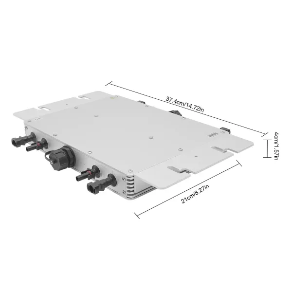 220 V WVC 1400 W Solar Grid Tie MPPT Micro Inversor Solar Inversor Impermeable Energía Solar Alimentación Micro Inversor IP65 22-50 V 220 V WVC 1400 W Solar Grid Tie MPPT Micro Inversor Solar Inversor Impermeable Energía Solar Alimentación Micro Inversor IP65 22-50 V