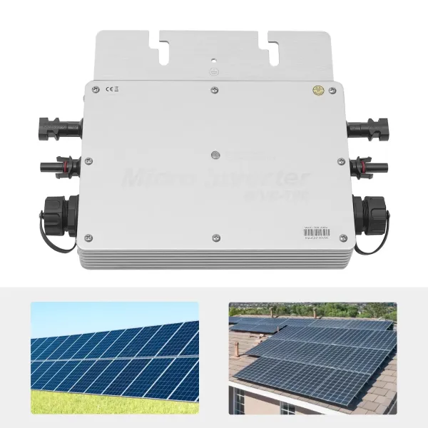 Inversor micro solar de 700 W, 230 V, MPPT, IP65, resistente al agua, inversor de red solar para paneles solares Pure Sine Wave Power Inverter Inversor micro solar de 700 W, 230 V, MPPT, IP65, resistente al agua, inversor de red solar para paneles solares Pure Sine Wave Power Inverter