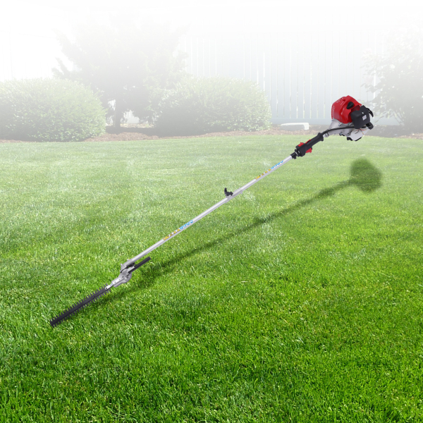 Cortasetos de 1,4 kW, 4 en 1, gasolina, para jardín, herramienta multiherramienta con sierra circular y pulsador alto