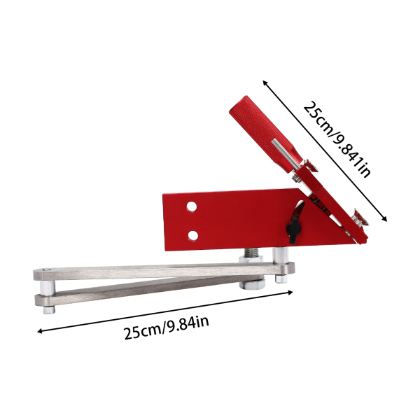 Afilador de cuchillas para cortacésped portátil, 25*25cm afilador de cuchillas para cortacésped recto y estándar
