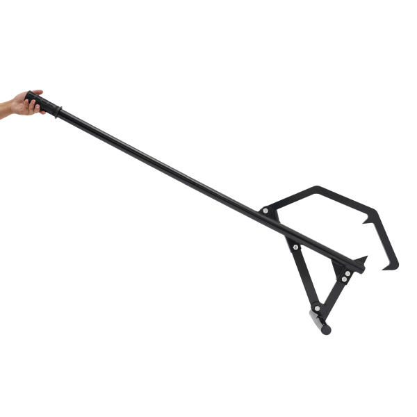Elevador de Madera, Gancho Ajustable para Rodillo de Tala, Herramientas para Levantar Madera de 7,6 a 63 cm de Diámetro