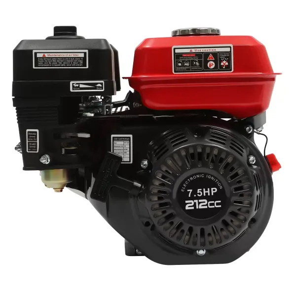 Motor de gasolina de 7,5 CV, 4000 W, motor de 4 tiempos, motor de accionamiento 3600 rpm, motor de arranque ligero, 3,6 L con alarma de aceite