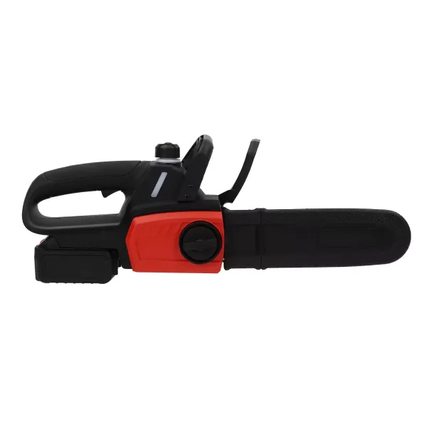 Motosierra inalámbrica de 21V, con barra de 10 pulgadas y cadena para extremidades y ramas pequeñas, incluye batería de iones de litio y cargador Motosierra inalámbrica de 21V, con barra de 10 pulgadas y cadena para extremidades y ramas pequeñas, incluye batería de iones de litio y cargador