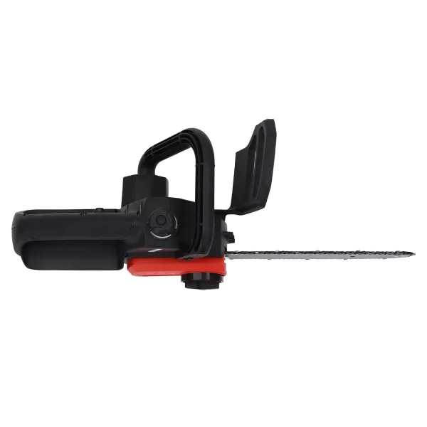 Motosierra inalámbrica de 21V, con barra de 10 pulgadas y cadena para extremidades y ramas pequeñas, incluye batería de iones de litio y cargador
