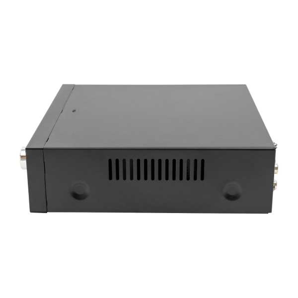 Amplificador, Amplificador de audio, Receptor amplificador de audio doméstico, 20,4*19,6*5,8cm, Negro
