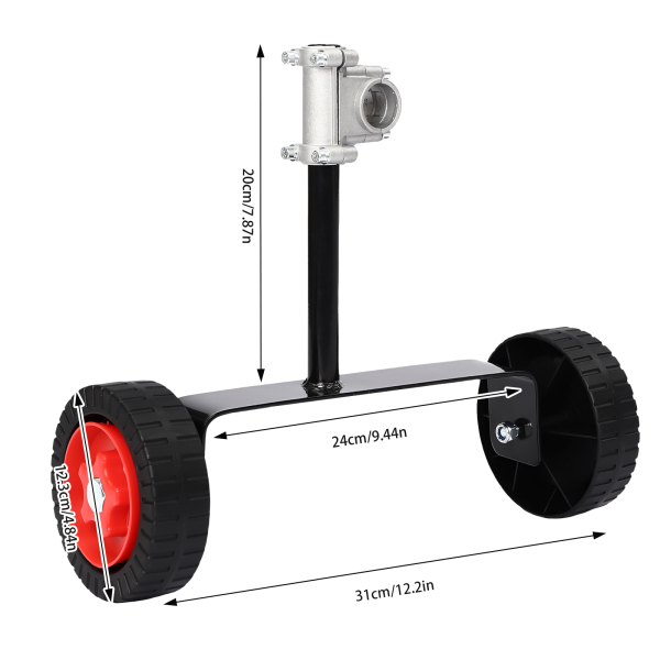 Rueda de soporte de 28 cm, rueda de soporte para cortacésped, ruedas auxiliares para desbrozadora de jardín y corte de caminos. Rueda de soporte de 28 cm, rueda de soporte para cortacésped, ruedas auxiliares para desbrozadora de jardín y corte de caminos.