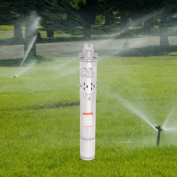 550W 1800L/H 230V/ 50 Hz Bomba para pozo profundo 3 pulgadas bomba sumergible bomba de agua con cable 15m