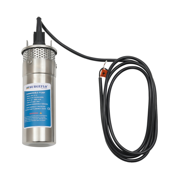 Bomba de pozo profundo, Bomba sumergible, Bomba de agua, Diseño resistente al frío y a las bajas temperaturas, 120W
