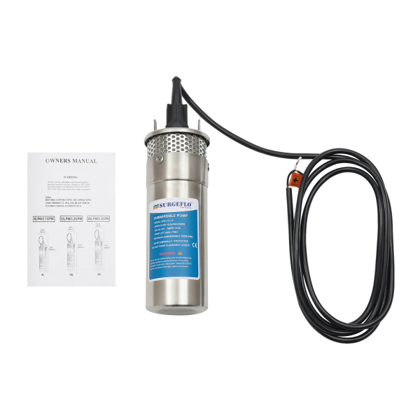 Bomba de pozo profundo, Bomba sumergible, Bomba de agua, Diseño resistente al frío y a las bajas temperaturas, 120W