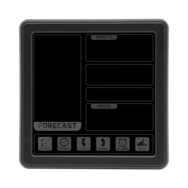 Estación meteorológica Termómetro Monitor inalámbrico de temperatura y humedad con sensor alimentado por batería Estación meteorológica Termómetro Monitor inalámbrico de temperatura y humedad con sensor alimentado por batería