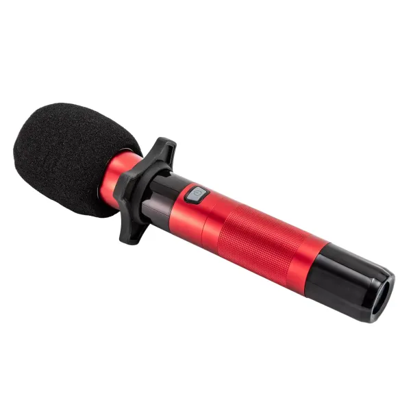 Micrófono inalámbrico, de metal inalámbrico dual, micrófonos vocales y receptor con 25 canales, para karaoke, voces, bodas Micrófono inalámbrico, de metal inalámbrico dual, micrófonos vocales y receptor con 25 canales, para karaoke, voces, bodas