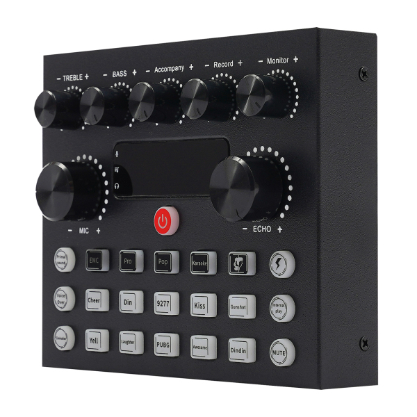 Juego de micrófono para podcast con cambiador de voz, estudio de grabación con micrófono de condensador para canto, PC,TikTok, YouTube