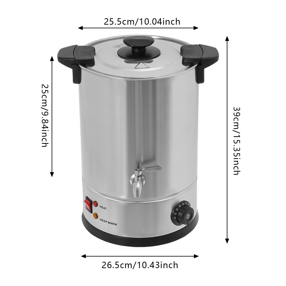 Olla para derretir cera de 12 l para hacer velas, olla para derretir cera, máquina comercial grande para derretir cera