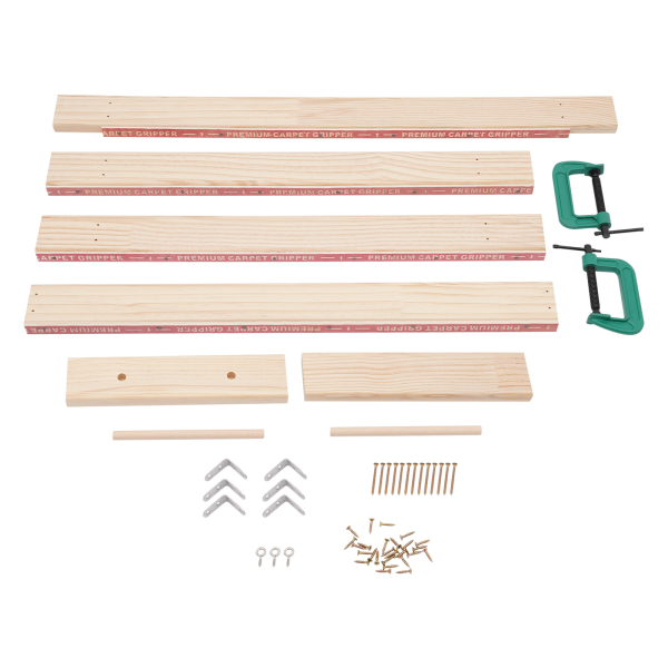Marco para tufting, Marco para tufting de alfombras, Marco para tufting de madera