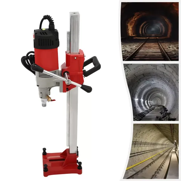 Perforadora de ingeniería de 2,3 KW, Perforadora de Hormigón Diamante -220 V Máquina Perforadora de Diamante Taladro Percutor