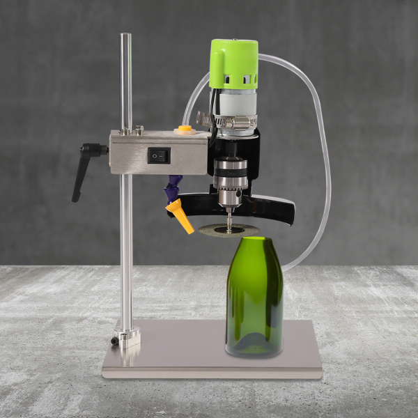 Cortador eléctrico de botellas de vidrio, 150W, 6000r/min, para botellas de vino, artesanía, DIY maceta de flores Cortador eléctrico de botellas de vidrio, 150W, 6000r/min, para botellas de vino, artesanía, DIY maceta de flores