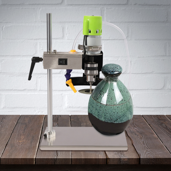 Cortador eléctrico de botellas de vidrio, 150W, 6000r/min, para botellas de vino, artesanía, DIY maceta de flores Cortador eléctrico de botellas de vidrio, 150W, 6000r/min, para botellas de vino, artesanía, DIY maceta de flores