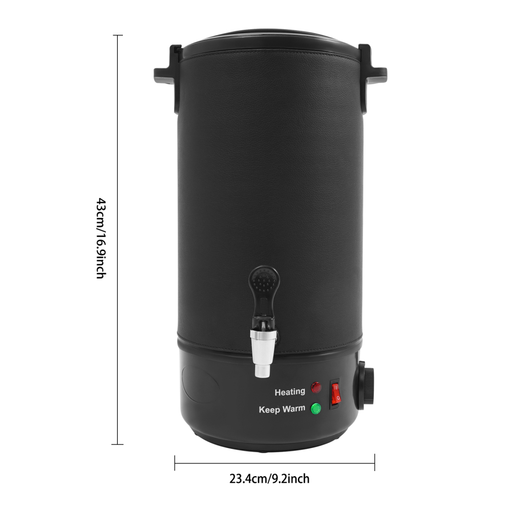 Fundidor de Cera de 10 L, Crisol Eléctrico para Cera, Fundidor de Cera con Temperatura Ajustable