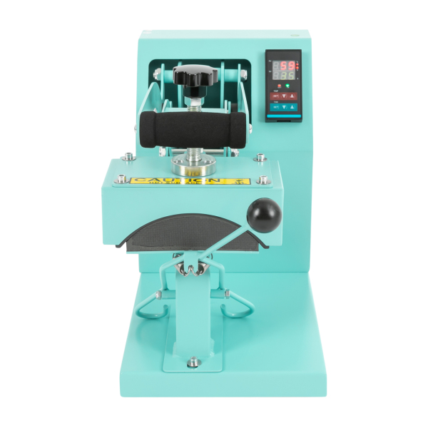 Máquina de prensado en caliente de alto rendimiento, Rango de temperatura: 0-200℃, 550W, 42*23*33cm, Azul