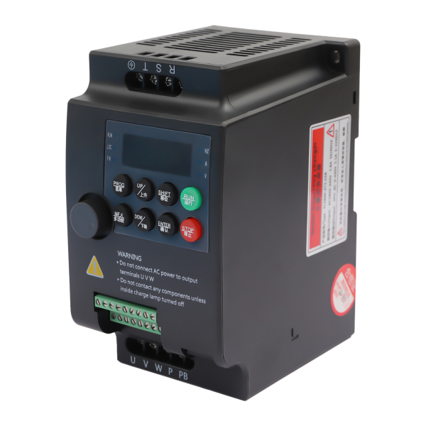 Convertidor de frecuencia Mini VFD 380V monofásico/trifásico AC para motores trifásicos 2,2 kW Convertidor de frecuencia Mini VFD 380V monofásico/trifásico AC para motores trifásicos 2,2 kW