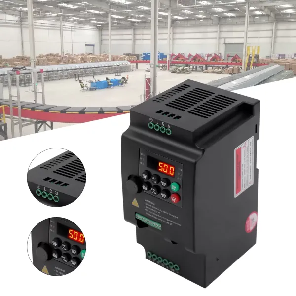 Convertidor de frecuencia 5,5 kW / 2.2 kW 380 V 3 fases entrada y salida motor universal VFDA convertidor de frecuencia