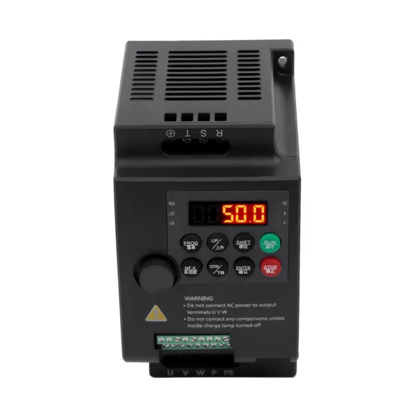 Convertidor de frecuencia 5,5 kW / 2.2 kW 380 V 3 fases entrada y salida motor universal VFDA convertidor de frecuencia