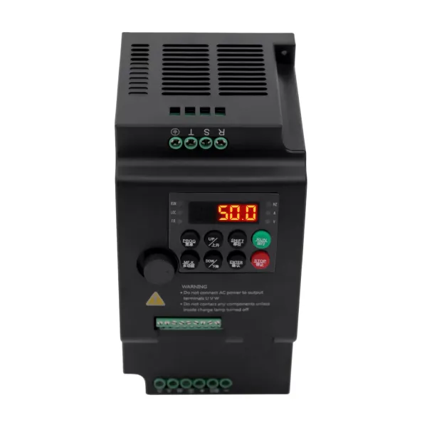 Convertidor de frecuencia 5,5 kW / 2.2 kW 380 V 3 fases entrada y salida motor universal VFDA convertidor de frecuencia Convertidor de frecuencia 5,5 kW / 2.2 kW 380 V 3 fases entrada y salida motor universal VFDA convertidor de frecuencia
