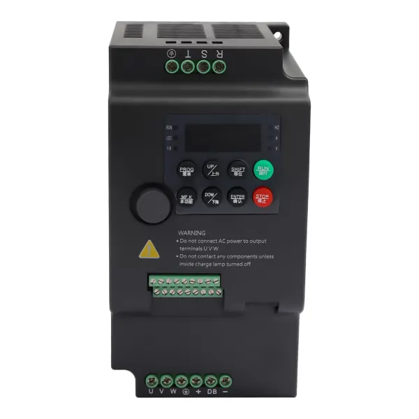 Convertidor de frecuencia 5,5 kW / 2.2 kW 380 V 3 fases entrada y salida motor universal VFDA convertidor de frecuencia